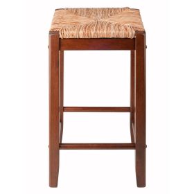 Kaden 2-PC Set Bar Stools Rush Seat