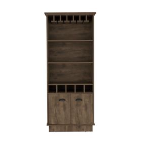 Bar Cabinet Taholah, Living Room, Dark Brown