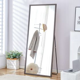 Fourth generation solid wood frame full-length mirror, dressing mirror, bedroom porch, decorative mirror, clothing store, floor standing large mirror
