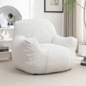 Bean Bag Chair with Filler, Bean Bag Sofa with Tufted Soft Stuffed Filling, Fluffy and Lazy Sofa, Comfy Cozy BeanBag Chairs with Memory Foam for