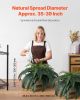2 Pcs Artificial Boston Ferns Plastic Fern 35 Branches Indoor Outdoor Decor