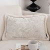 SOGA 2X 30cm Romantic French Mosley Jacquard  Throw  Pillow