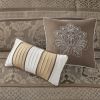 7 Piece Jacquard Comforter Set