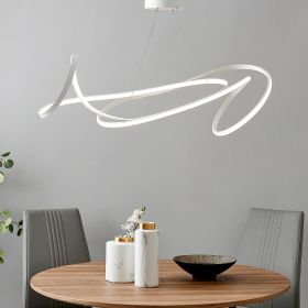 Moscow LED Chandelier (Color: White)