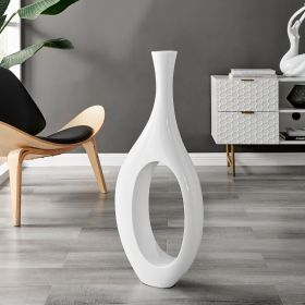 Trombone Vase (Color: Small White)