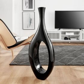 Trombone Vase (Color: Small Black)