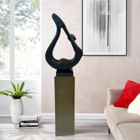 Sculpture Base (Color: Metallic Gray)