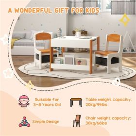 Kids Table and Chair (Swiship-Ship)(Prohibited by WalMart) (Color: as picture)