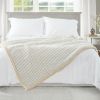 VERAMUSE Sherpa Throw Blanket for Couch 50"X60" Winter Thick Warm Blankets for Bed Sofa