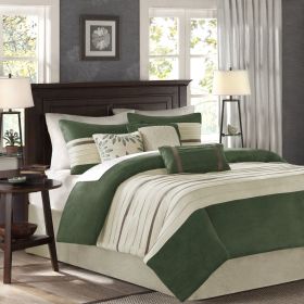 7 Piece Comforter Set (Color: as Pic)