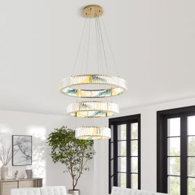 Boeseman's Colorful Chandelier (Color: Three Tiers, Round)