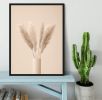 Pampas Grass Beige 11 Framed Print