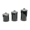 Ambrose Exquisite Three Glass Canister Set in Gift Box