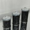 Ambrose Exquisite Three Glass Canister Set in Gift Box